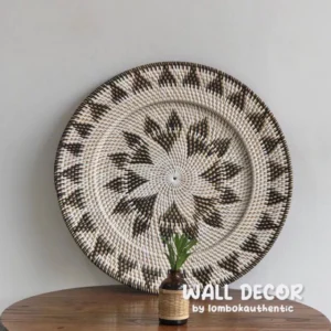 Pajangan Dinding Anyaman Rotan Handmade